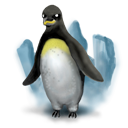 Animal, linux, Penguin, tux, power CadetBlue icon