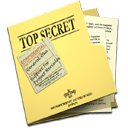 document, secret, File, paper, And, Folder, Top Khaki icon
