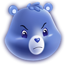 bear, grumpy Navy icon