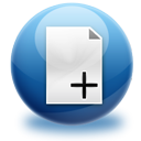 paper, File, Add, plus, document SteelBlue icon