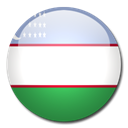 flag, Uzbekistan, Country Black icon