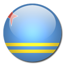 flag, Country, Aruba SteelBlue icon