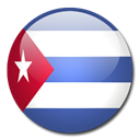 Cuba, Country, flag Black icon