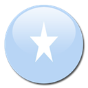Country, flag, Somalia LightBlue icon