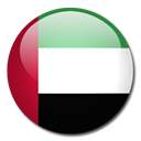 Country, emirate, united, Arab, flag Black icon