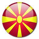 Macedonia, flag, Country Black icon