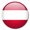 Country, Austria, flag Firebrick icon