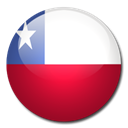 flag, Chile, Country Firebrick icon