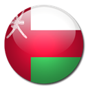 Country, Oman, flag Black icon