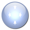 Federated, Micronesia, state, Country, flag Lavender icon