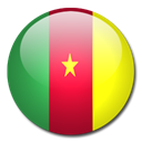 Cameroon, Country, flag Black icon
