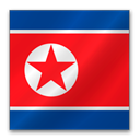 north, Korea Firebrick icon