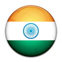India, flag, Country Black icon