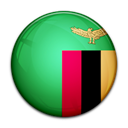 Country, flag, Zambia Black icon