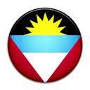 antigua, flag, And, Country, barbuda Black icon