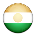 flag, Niger, Country Black icon