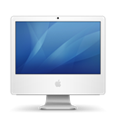 with, Imac, Isight, inch SteelBlue icon
