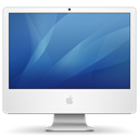 Imac, inch, Isight, with SteelBlue icon
