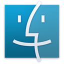 Finder, Blue SteelBlue icon
