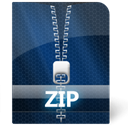 Zip MidnightBlue icon