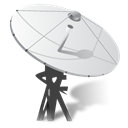 Satellite, Vista Black icon