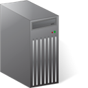 Server, Vista Gray icon