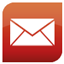 envelop, Letter, mail, Email, Message Firebrick icon