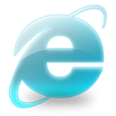 internet, Explorer Black icon