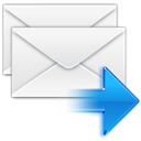 replayall, mail, Message, Letter, Email, reply all, envelop WhiteSmoke icon