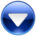player, Eject MidnightBlue icon