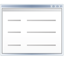 listing, document, list, view, File, Text Black icon