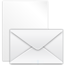 envelop, Message, to, mail, post, post to, Email, Letter WhiteSmoke icon