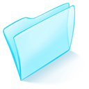 dossier, normal, Blue PaleTurquoise icon