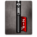 Black, Zip, silver DimGray icon