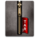 Tar, gold, Black DimGray icon