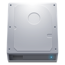 Hdd, hard drive, Alt, hard disk Silver icon