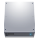 hard disk, Hdd, hard drive DarkGray icon