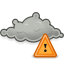 climate, severe, Error, warning, weather, Gnome, wrong, Alert, exclamation Black icon