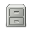 File, document, paper, manager, Gnome, system Black icon