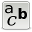 Gnome, option, Configure, configuration, Desktop, preference, config, Font, Setting Gainsboro icon