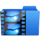 movie, film, video RoyalBlue icon