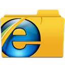 Ie, Browser Goldenrod icon