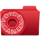 sound, voice, Candy Crimson icon