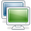 workgroup, screen, Display, monitor, Computer SlateGray icon