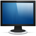 monitor, Computer, Display, screen, my computer SteelBlue icon
