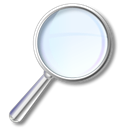 magnifying class, Find, Magnifier, seek, Zoom in, search, Enlarge Black icon
