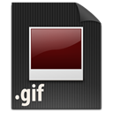paper, document, Gif, File DarkSlateGray icon