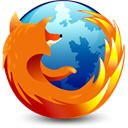 mozilla, Firefox, Browser DarkOrange icon