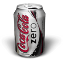 zero, coke Black icon