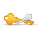Key, password DarkGoldenrod icon